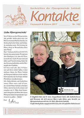 Ausgabe Nr. 162 Fastenzeit und Ostern 2017