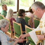 Begegnung mit Bischofsvikar Willi Vieböck im Seniorenheim Laakirchen