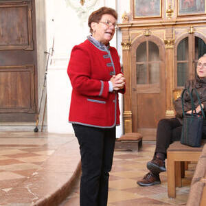 Kirchenführung: Frau Elisabeth Wimmer