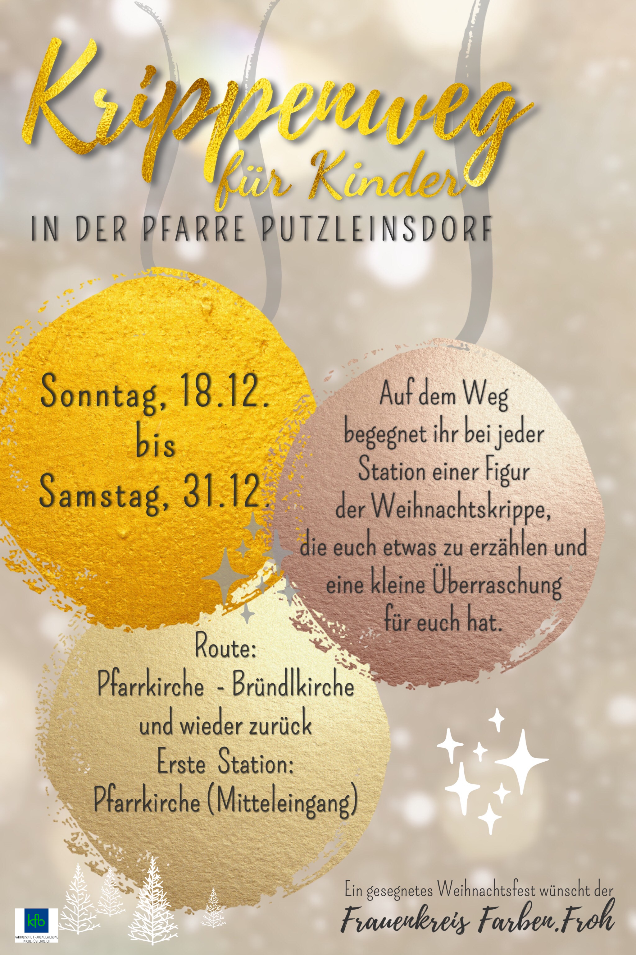 Auszug Flyer Krippenweg