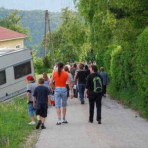 Kapellenwanderung der Firmlinge