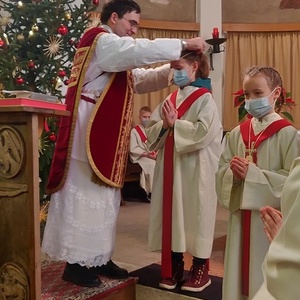 Aufnahme  der Ministranten 26.12.20