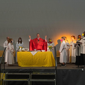 Gottesdienst mit Jugendbischof Turnovszky