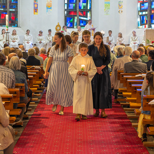 Gang zur Kinderkirche