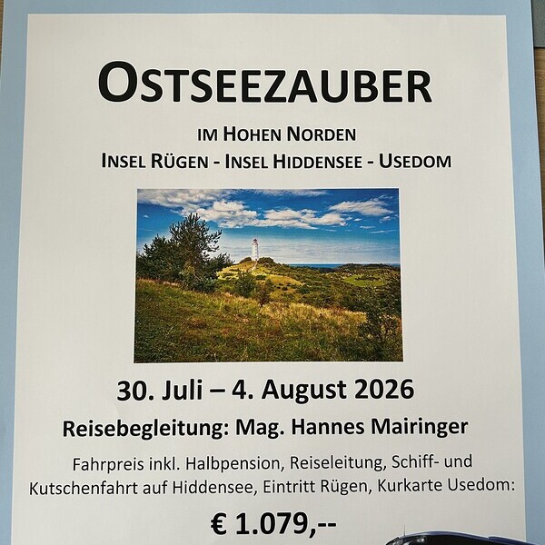 Pfarrreise Frankenmarkt