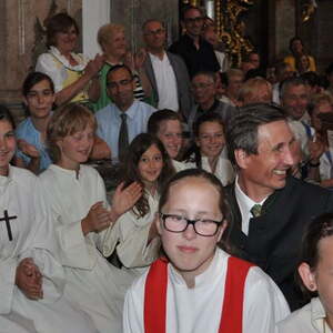 Abtbenediktion in Wilhering