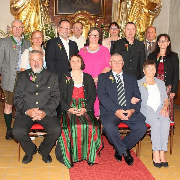 Feier der Ehejubilare