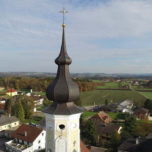 Turmhelm und Hozkonstruktion