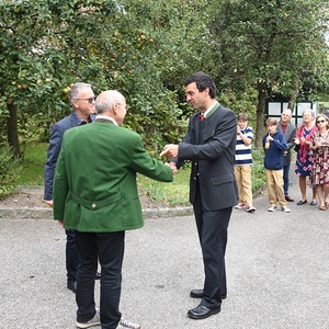 Vertreter der Theatergruppe Schönering