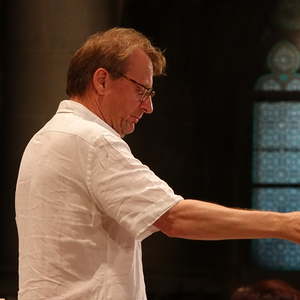 Kapellmeister Manfred Payrhuber in Aktion