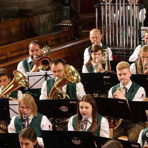 Kurz vor dem Konzert...