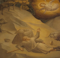 Giotto, Verkündigung an die Hirten, Florenz: S. Croce