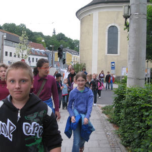 Eine Nacht im Pfarrzentrum