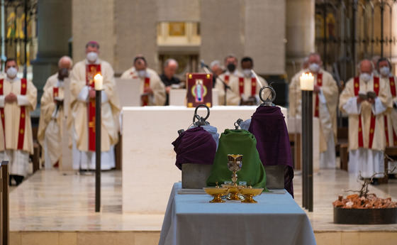 Bei der Chrisammesse wurden die heiligen Öle geweiht
