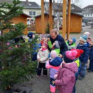 Besuch beim Bürgermeister