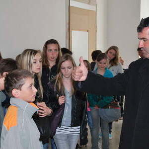 Firmlingsprojekt Besuch Stift Sankt Florian