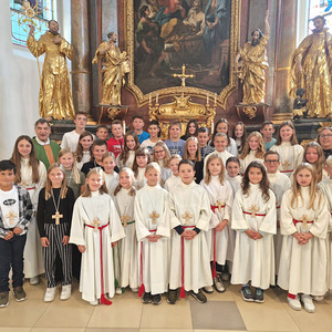 Gruppenfoto aller Ministranten