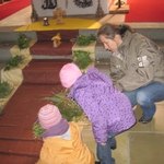 Kindergartenkinder feiern Palmweihe