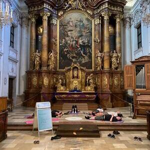 Impuls 'Wo ist Stille' in der Ursulinenkirche
