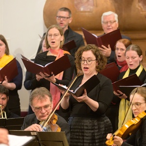 Martina Daxböck, Martha Hirschmann, Chor des Konservatoriums für Kirchenmusik der Diözese Linz und Barockensemble Linz