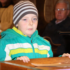 Vorstellung der Erstkommunionkinder am 06. März 2016