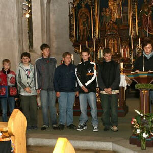 Gottesdienstgestaltung der Firmlinge