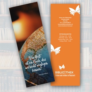 Lesezeichen: 61,-/250 Stück