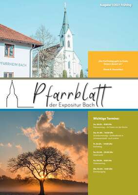 Pfarrblatt Bach