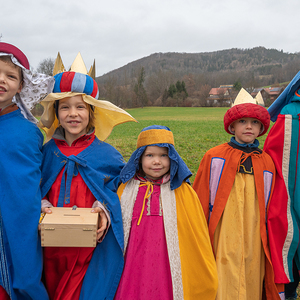 Impressionen der Sternsingeraktion 2022 in Kirchdorf