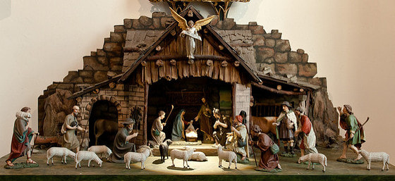 Weihnachtskrippe - Pfarre Linz - St. Magdalena