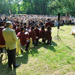 Gedenkfeier 200 Jahre Schlacht um Ebelsberg im Schloßpark