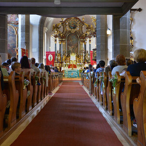 Kirchenraum Neukrichen am Walde