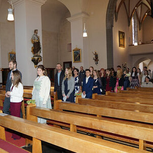 Einzug in die Kirche