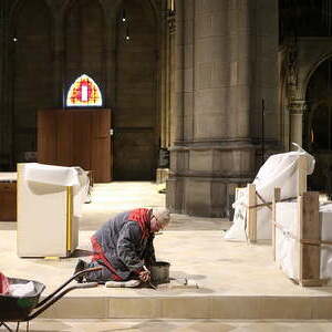 Neuer Platz für die Gottesdienstgemeinde im Mariendom