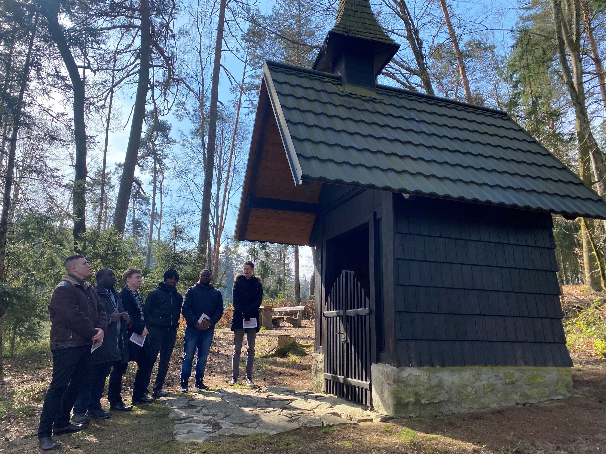 Kreuzweg im Schweinbacher Wald