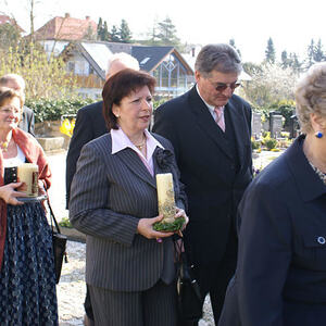 Einzug in die Kirche