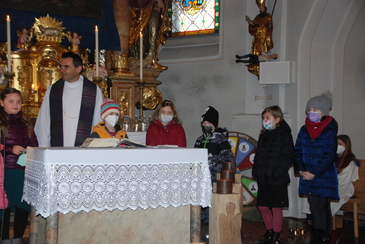 Pfarre Pramet Vorstellung der Erstkommunionkinder 2021