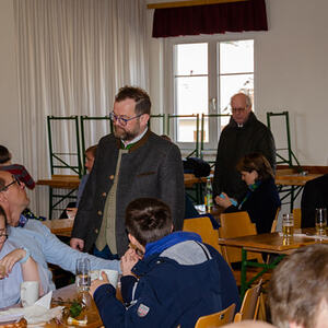 Fastensuppenessen in der Pfarre Kopfing