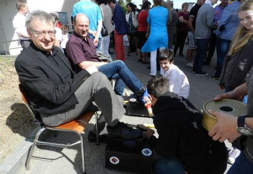 Vorstellung der Firmlinge und Pfarrcafé