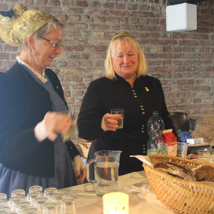 Die abschließende Agape wurde von der Gruppe der Goldhaubenfrauen organisiert