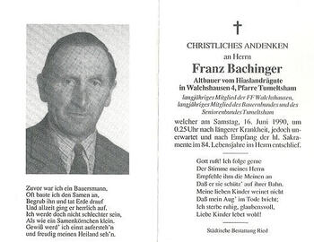 Franz Bachinger