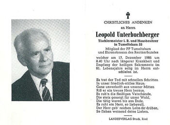 Leopold Unterbuchberger