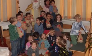 Nikolausbesuch im Kindergarten