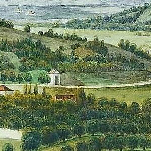 Ausschnitt aus einem Bild des Künstlers Ignaz Rode