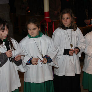 Familienmesse mit Ministrantenaufnahme am 17.11.2013