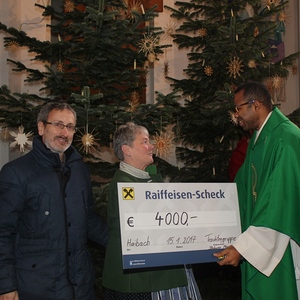 Spenden für das neue Pfarrzentrum