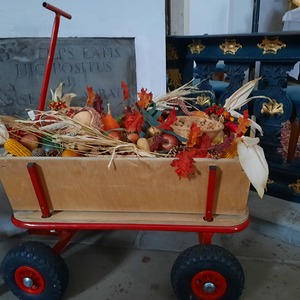 Erntewagen des Kindergartens