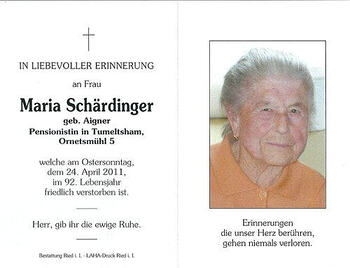 Maria Schärdinger