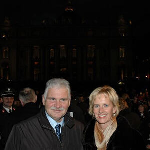 Rom - Christbaum für Papst