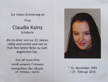 Claudia Kainz / © Pfarrgemeinde Kopfing Claudia Kainz